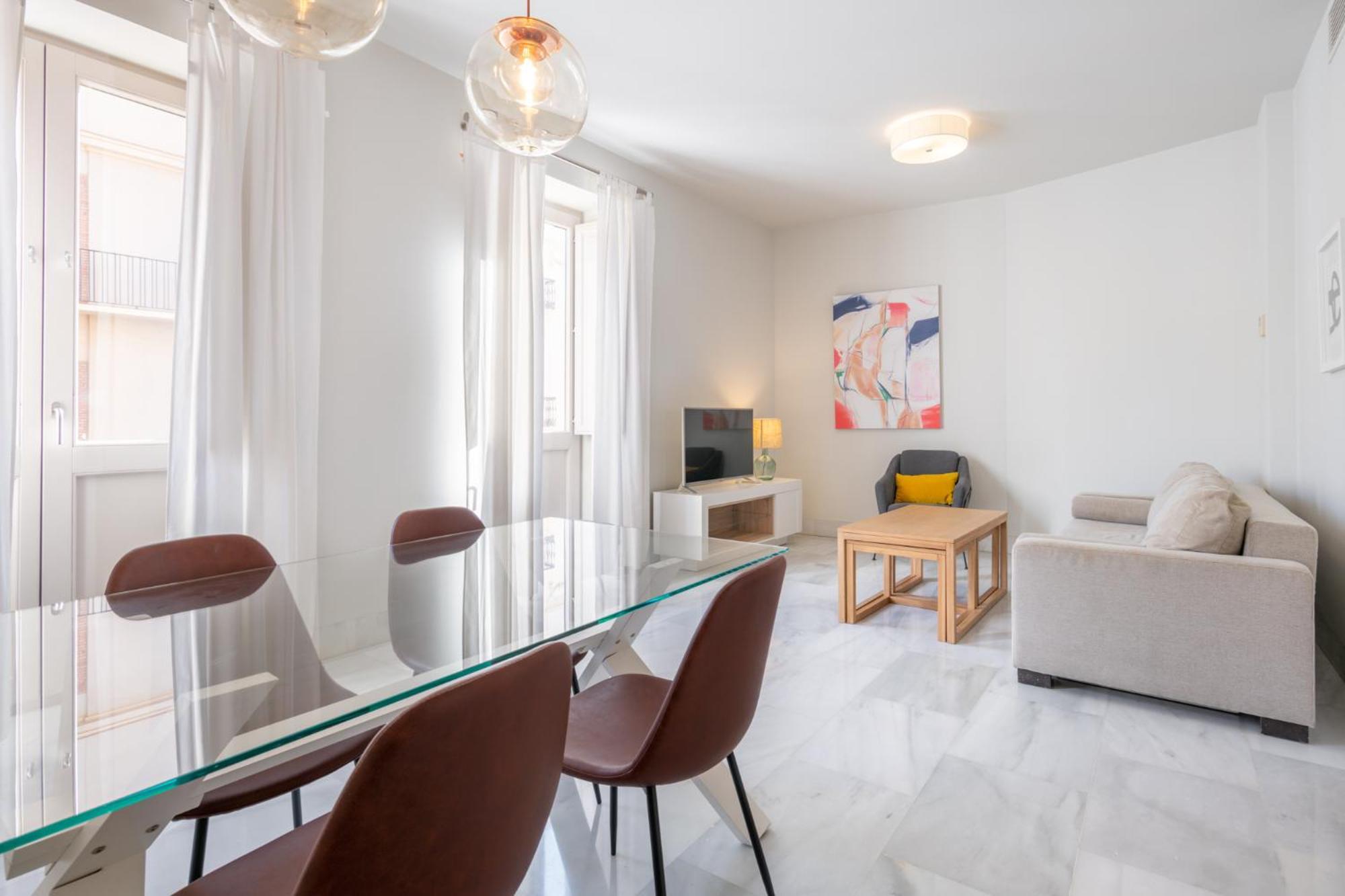Apartamentos Pinar Malaga Centro Oda fotoğraf